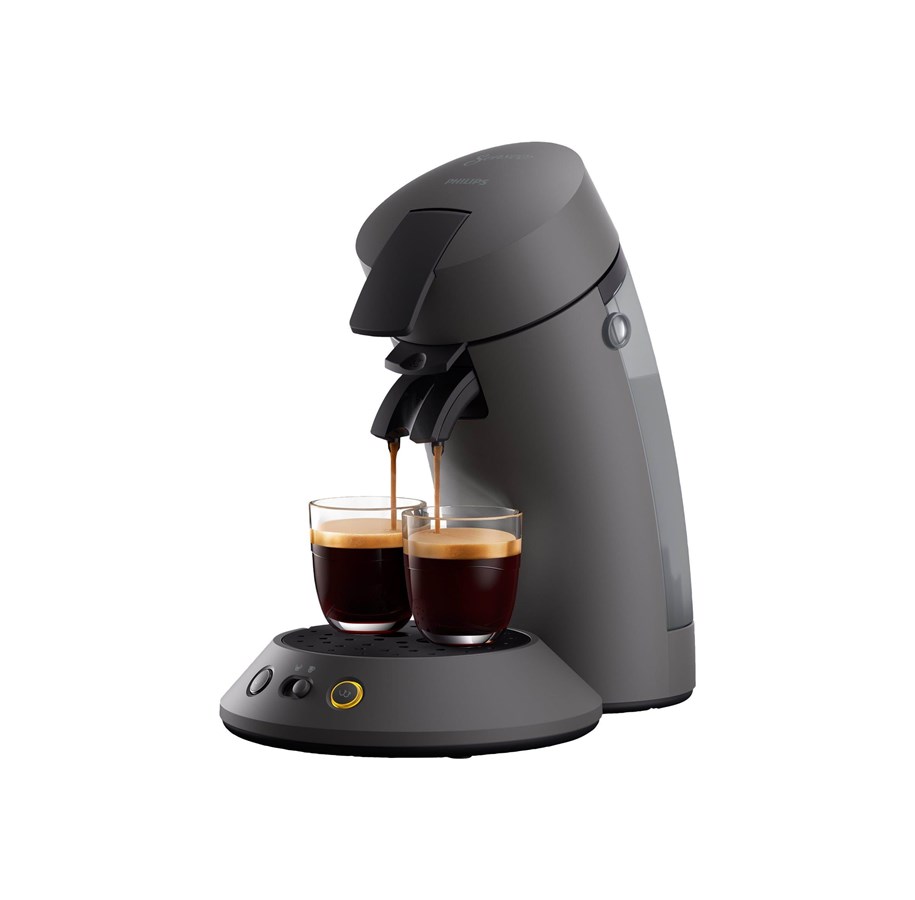 Ekspres do kawy - Philips Senseo Original Plus CSA210 - coffee machine - 1 bar - cashmere grey - CSA210/50