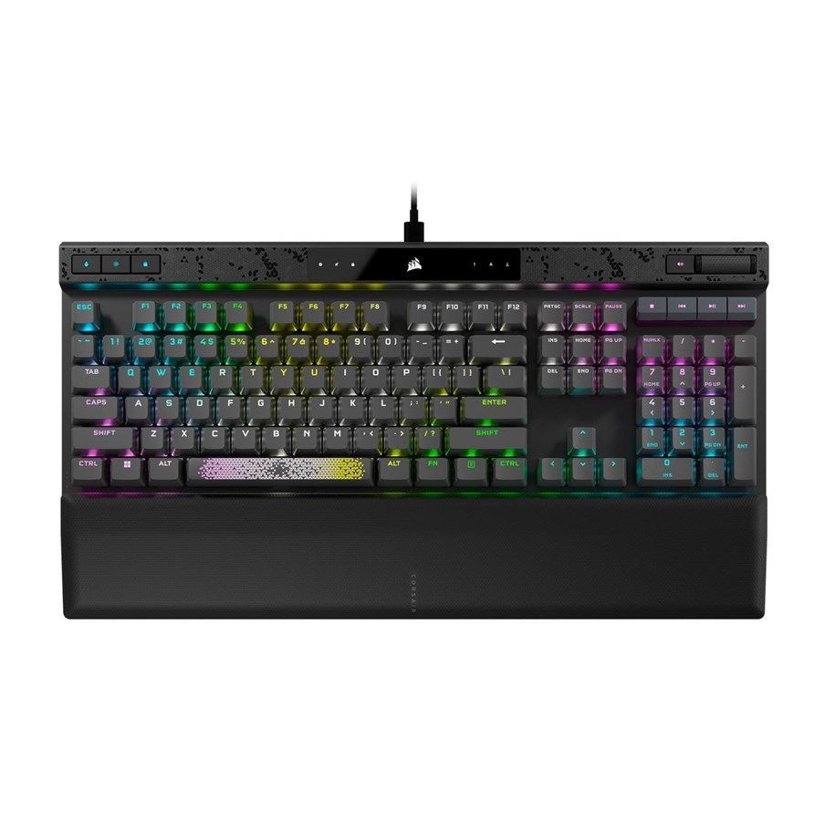 Klawiatura - Corsair K70 MAX - US - Klawiatury - Angielski (US) - Szary - CH-910961G-NA