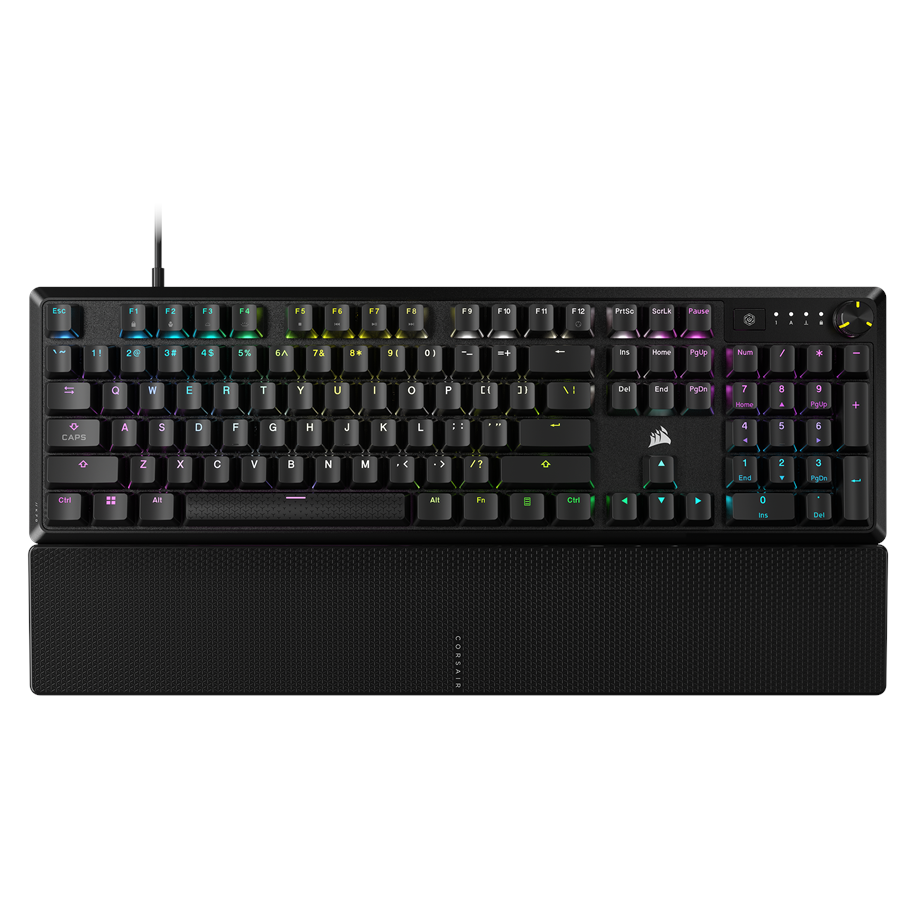 Klawiatura - Corsair K70 CORE RGB Mechanical Gaming Keyboard - Klawiatura gamingowa - Nordycki - Czarny - CH-910981E-ND