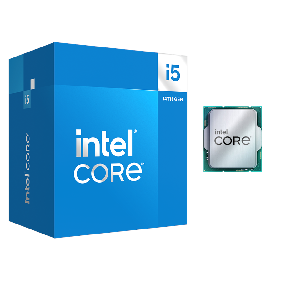 Procesor - Intel Core i5-14500 Raptor Lake-S Procesor - 14 rdzeni - 2.6 GHz - Intel LGA1700 - Intel Boxed (z chłodzeniem) - BX8071514500
