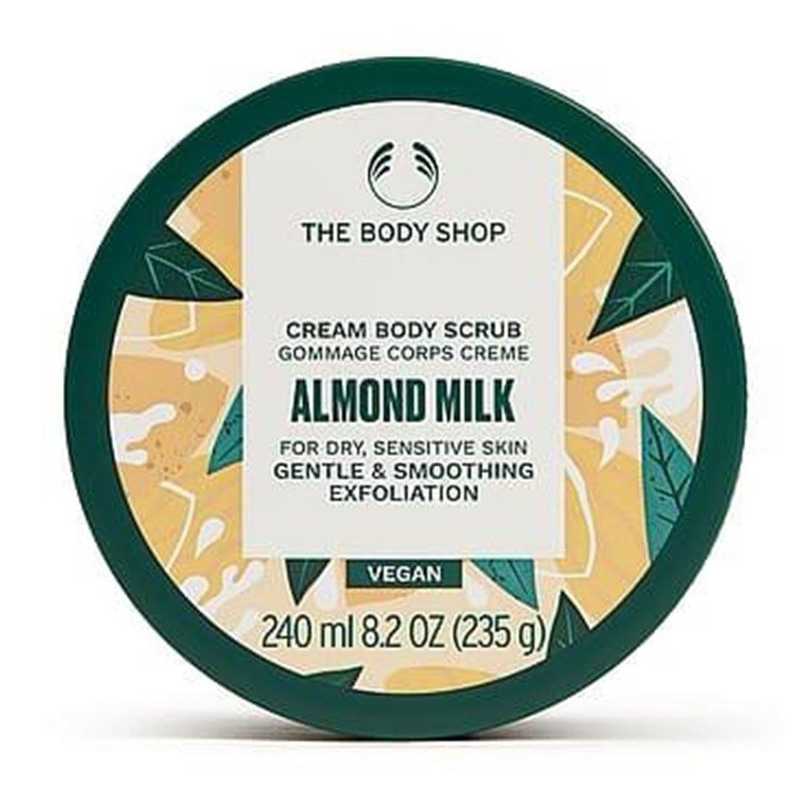 Pielegnacja ciala - The Body Shop Body Scrub Almond Milk 240 ml - 5028197376789