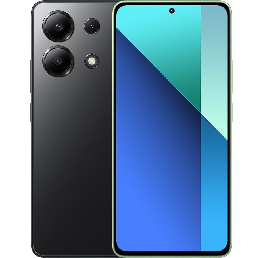 Telefon komórkowy - Xiaomi Redmi Note 13 128GB/6GB - Midnight Black - MZB0FYFEU