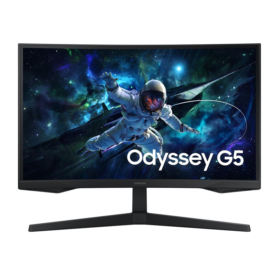 Monitor - 27" Samsung Odyssey G5 - 2560x1440 (QHD) - 165Hz - VA - Curved - LS27CG554EUXEN