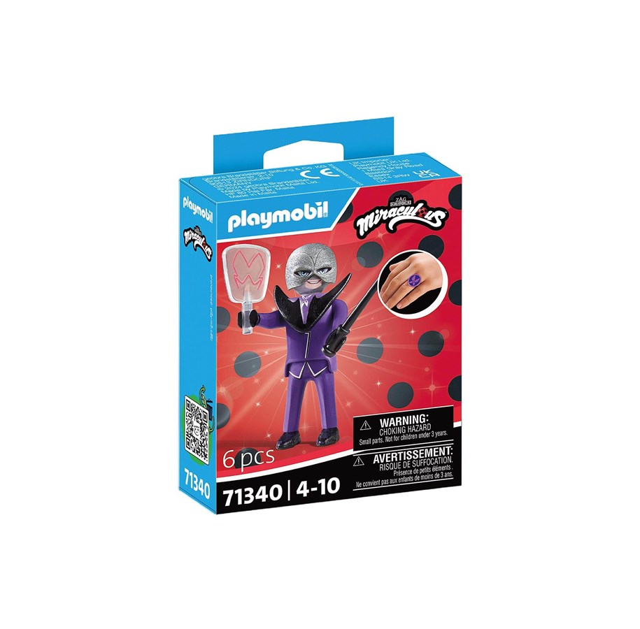 Figurki - Playmobil Miraculous: Hawk Moth - 71340