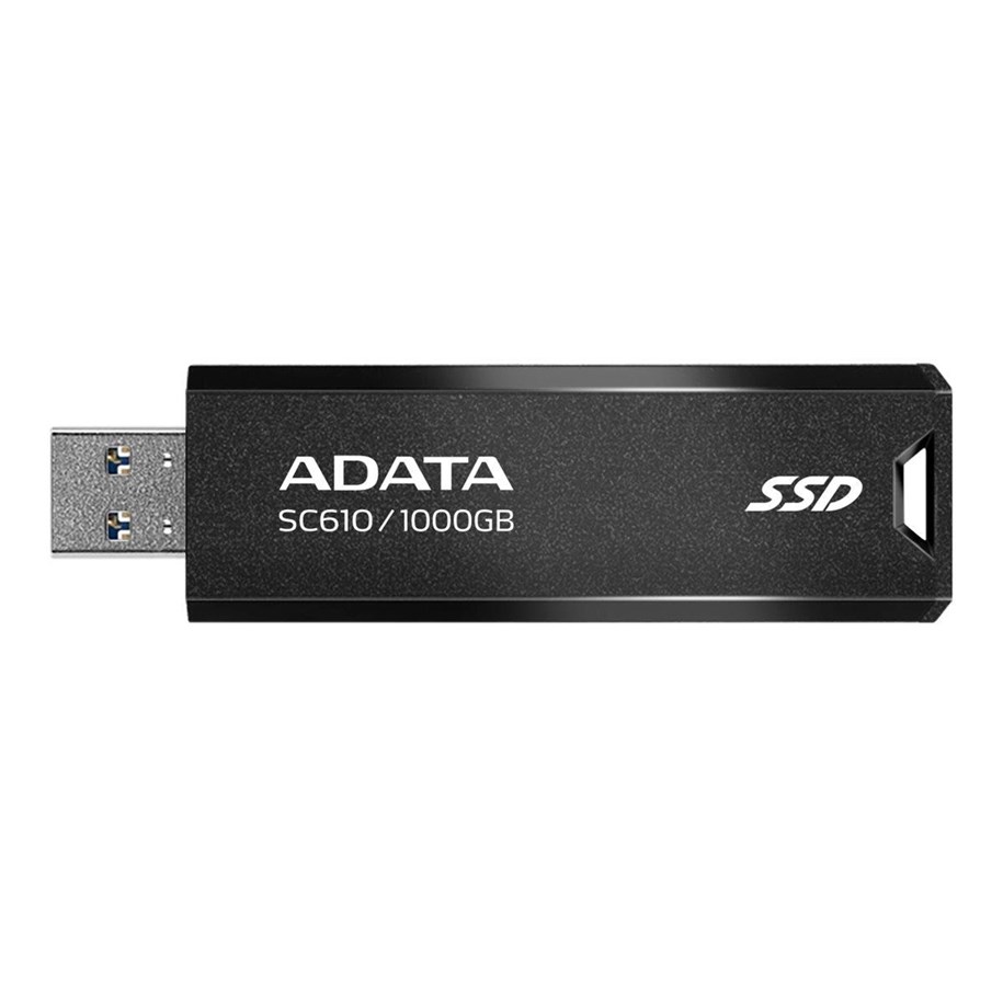 USB Stick - A-Data SC610 External SSD - 1TB - Czarny - 1TB - USB Stick - SC610-1000G-CBK/RD