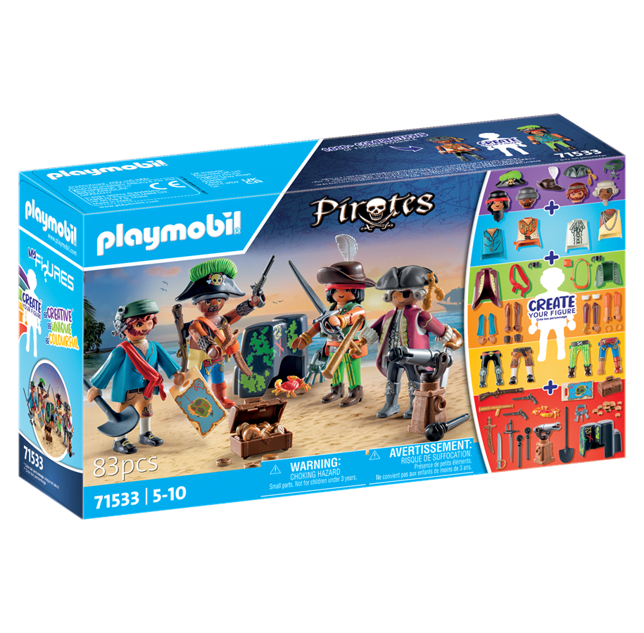 Figurki - Playmobil Zestaw figurek piratów - 71533