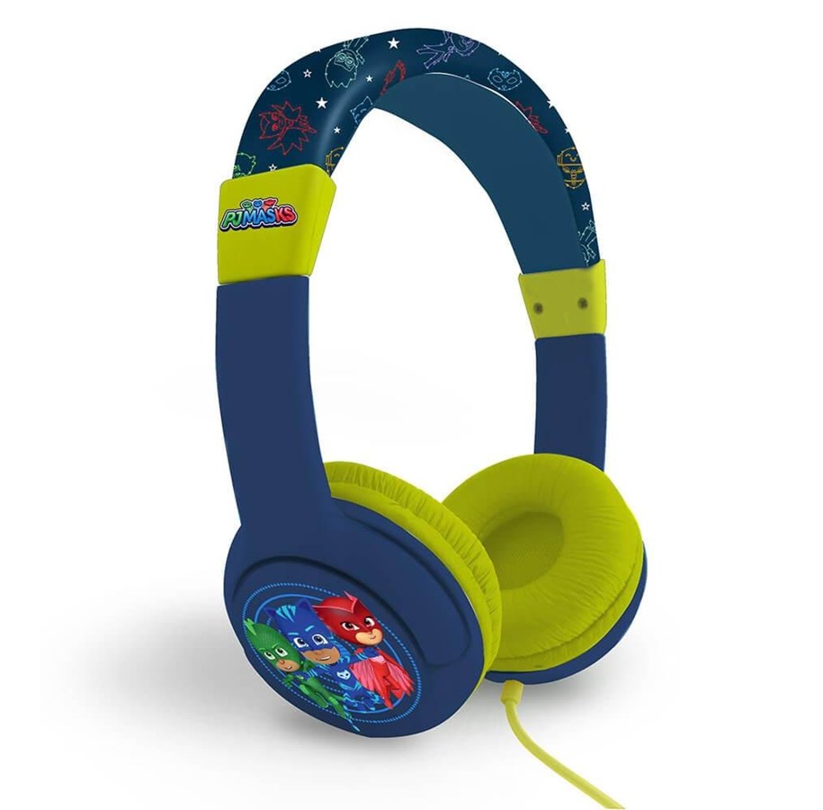 Sluchawki, zestaw sluchawkowy - PJ Masks Headphones Junior On-Ear 85dB Team - PJ0726