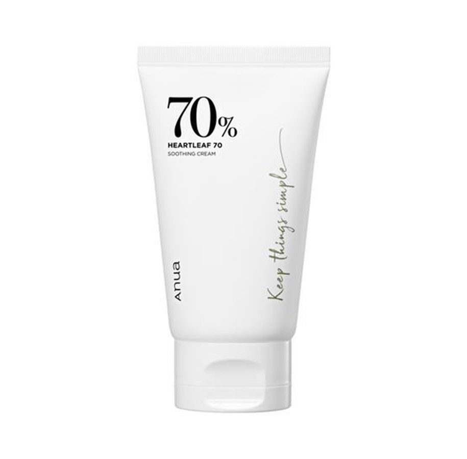 Pielegnacja twarzy - Anua - Heartleaf 70% Soothing Cream - 8809640731587