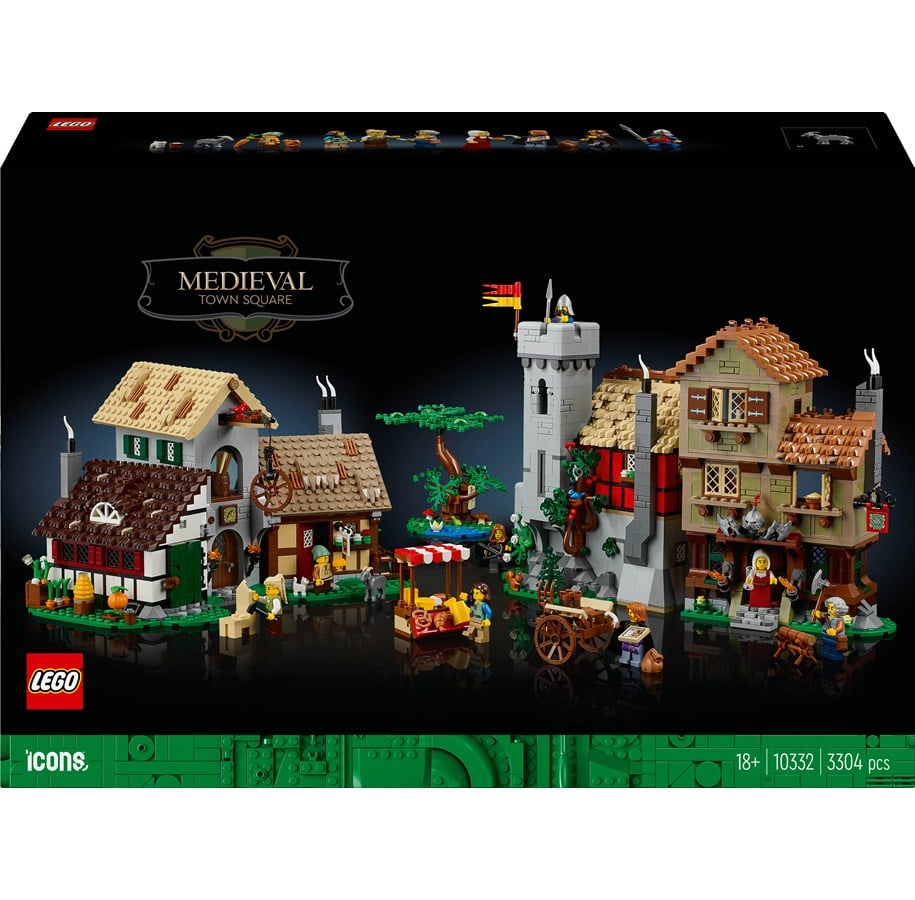 LEGO®  - LEGO Icons 10332 Średniowieczny plac miejski - 10332