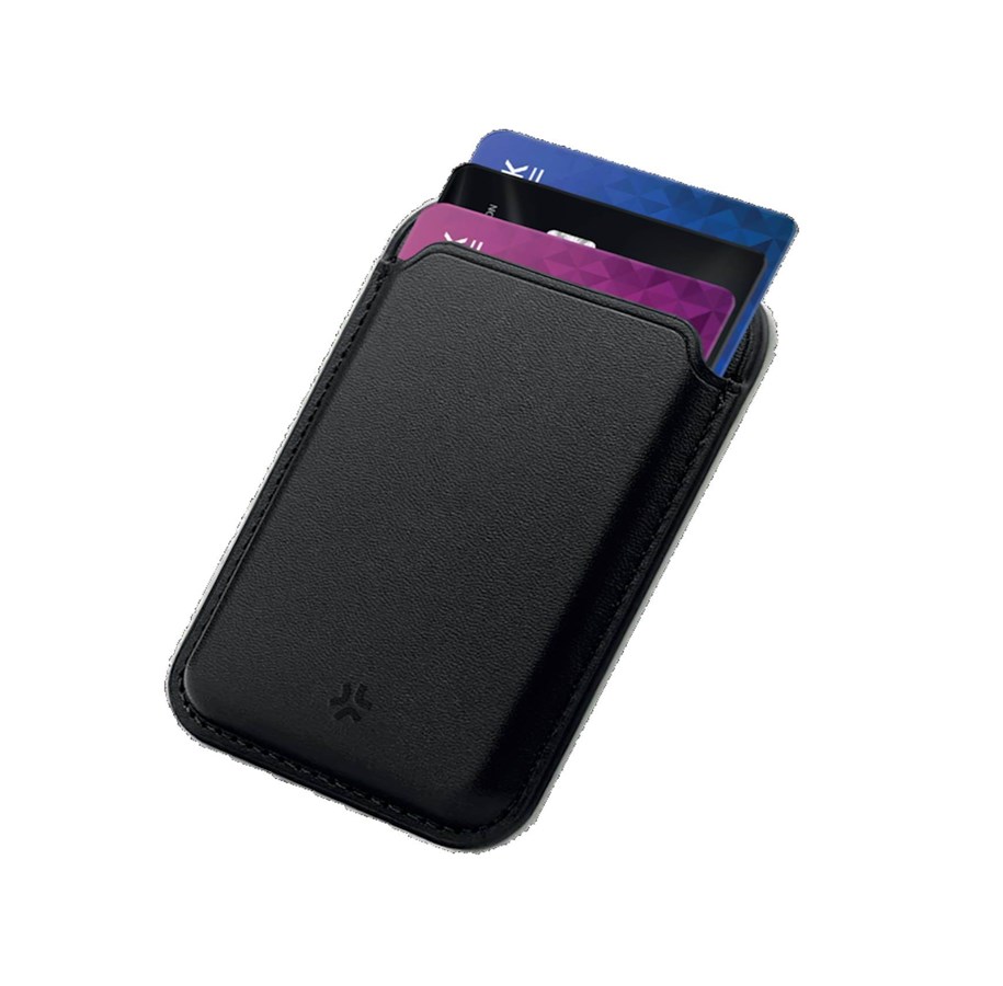 Telefon - Inne akcesoria - CELLY MAGWALLET - MagSafe Card Holder - Black - MAGWALLETBK