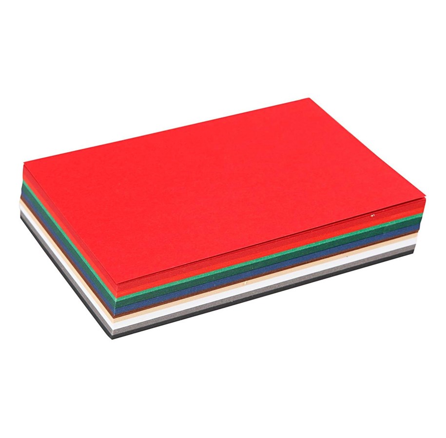 Kreatywne gry - Creativ Company Cardboard Cards Christmas Colors 120 sheets - 214460