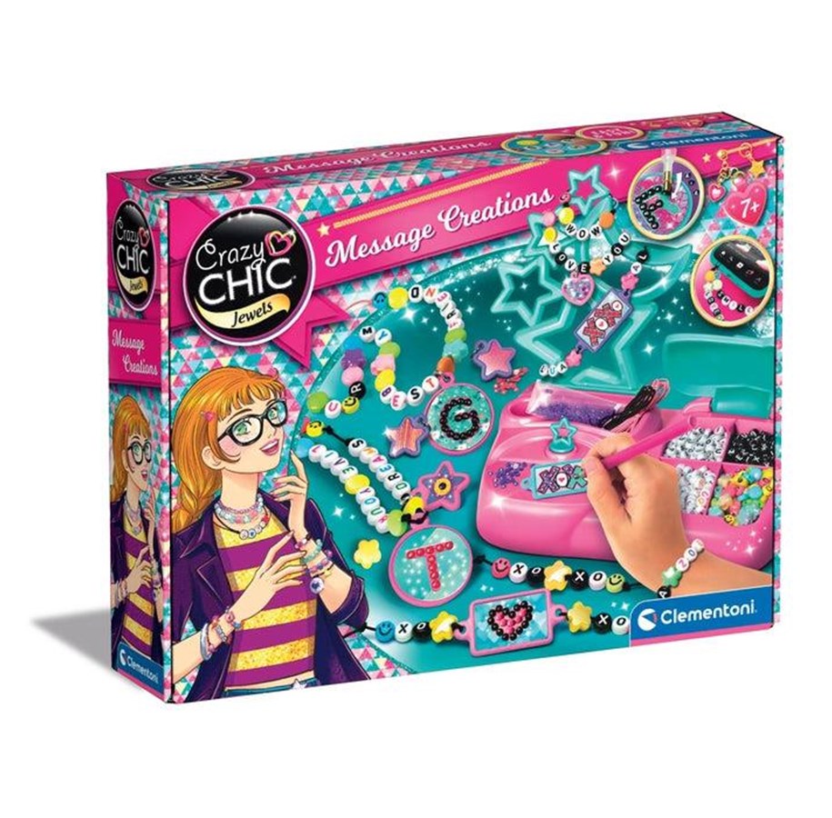 Kreatywne gry - Clementoni Crazy Chic My Charms Lab Jewelry Making - 18729