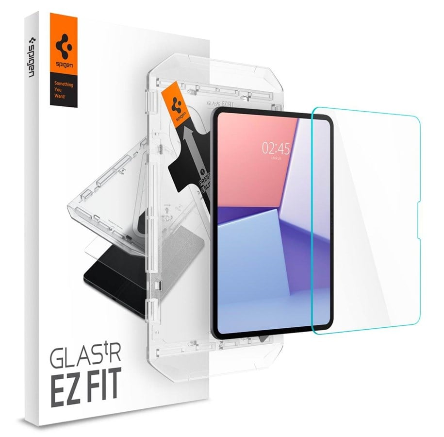 Telefon - szklo ochronne - Spigen Glass tR EZ Fit 1 Pack - iPad Pro 11" (2025/2024) - AGL07788
