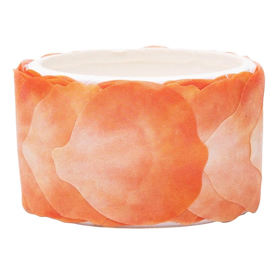 Artykuły Artystyczne & Rzemieślnicze - Colorations Washi Stickers - Orange Petals 80pcs. - 28AT05