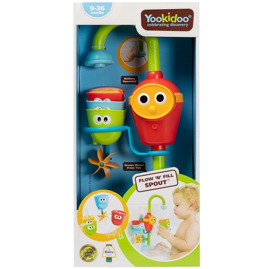 Zabawki dla niemowląt - Yookidoo Flow ´n Fill Spout bath toy - 40116