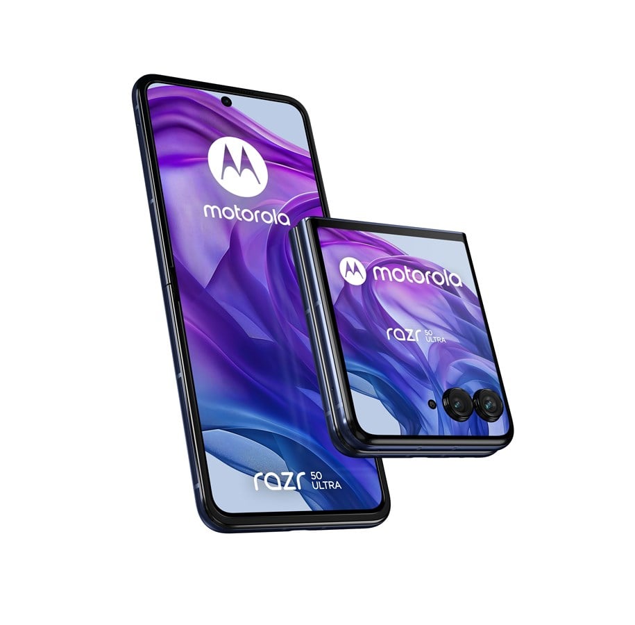 Telefon komórkowy - Motorola Razr 50 Ultra 512GB/12GB - Navy Blue - PB1T0000SE