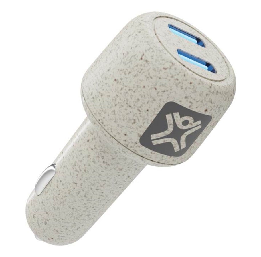 Telefon - Adapter i Ładowarka - XtremeMac 45W Double Type-C Car Charger - XGR-2CPD-03