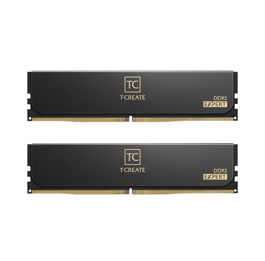 RAM - Team Group T-Create Expert DDR5-6000 - 32GB - CL30 - Dual Channel (2 pcs) - AMD EXPO & Intel XMP - Czarny - CTCED532G6000HC30DC01