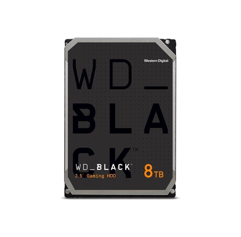 Dysk twardy - WD Black 8002FZBX - hard drive - 8 TB - gaming - SATA 6Gb/s - 8TB - Dysk twardy - WD8002FZBX - SATA-600 - 3.5" - WD8002FZBX