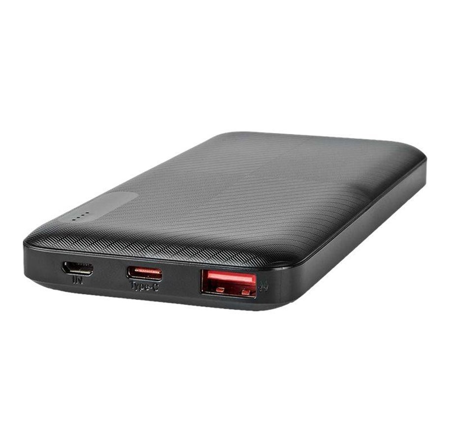 Powerbank - Nedis UPBKPD10000BK Powerbank - Czarny - 10000 mAh - UPBKPD10000BK