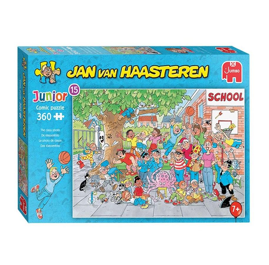 Puzzle - Jan van Haasteren Jigsaw Puzzle Junior Class photo 360 pcs. Podłoga - 1110100036
