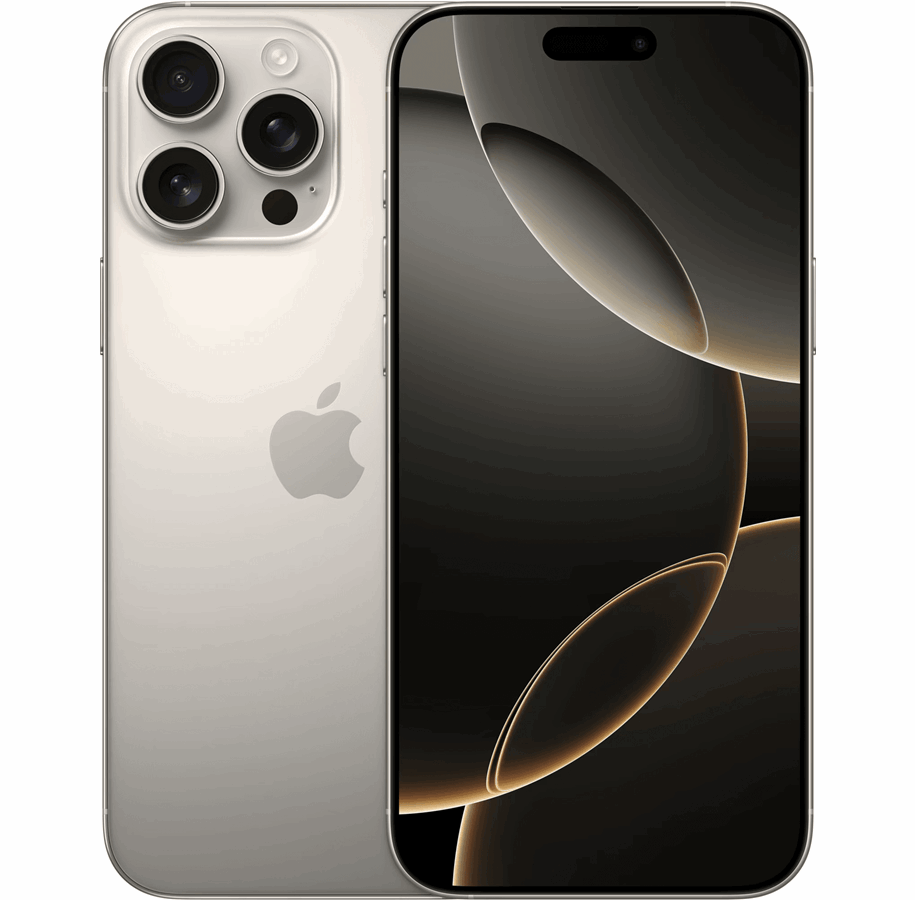 Telefon komórkowy - Apple iPhone 16 Pro Max 512GB - Natural Titanium - MYX33QN/A