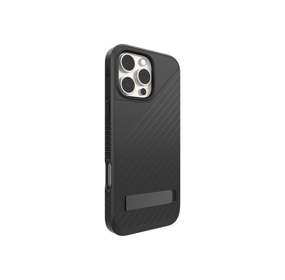 Telefon - Pokrowiec i etui - ZAGG Denali Snap w/Kickstand for Apple iPhone 16 Pro Max Black - 702315253
