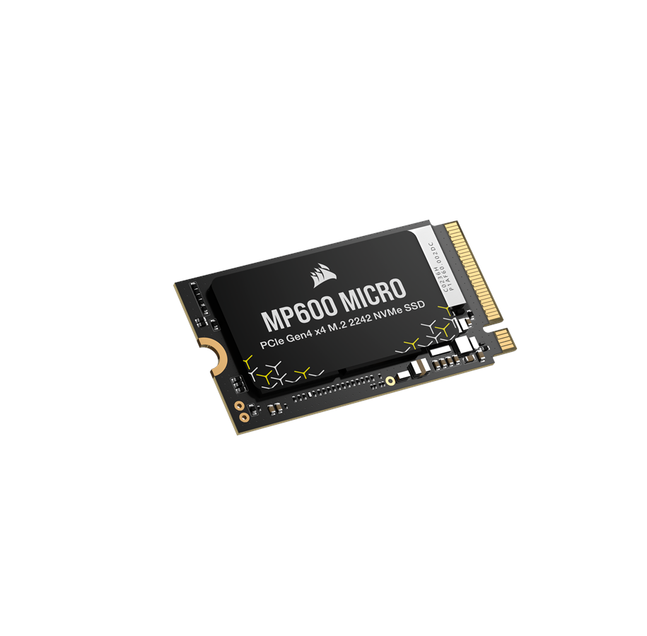 Dysk SSD - Corsair MP600 MICRO SSD - 2TB - PCIe 4.0 - M.2 2242 - CSSD-F2000GBMP600MCR2