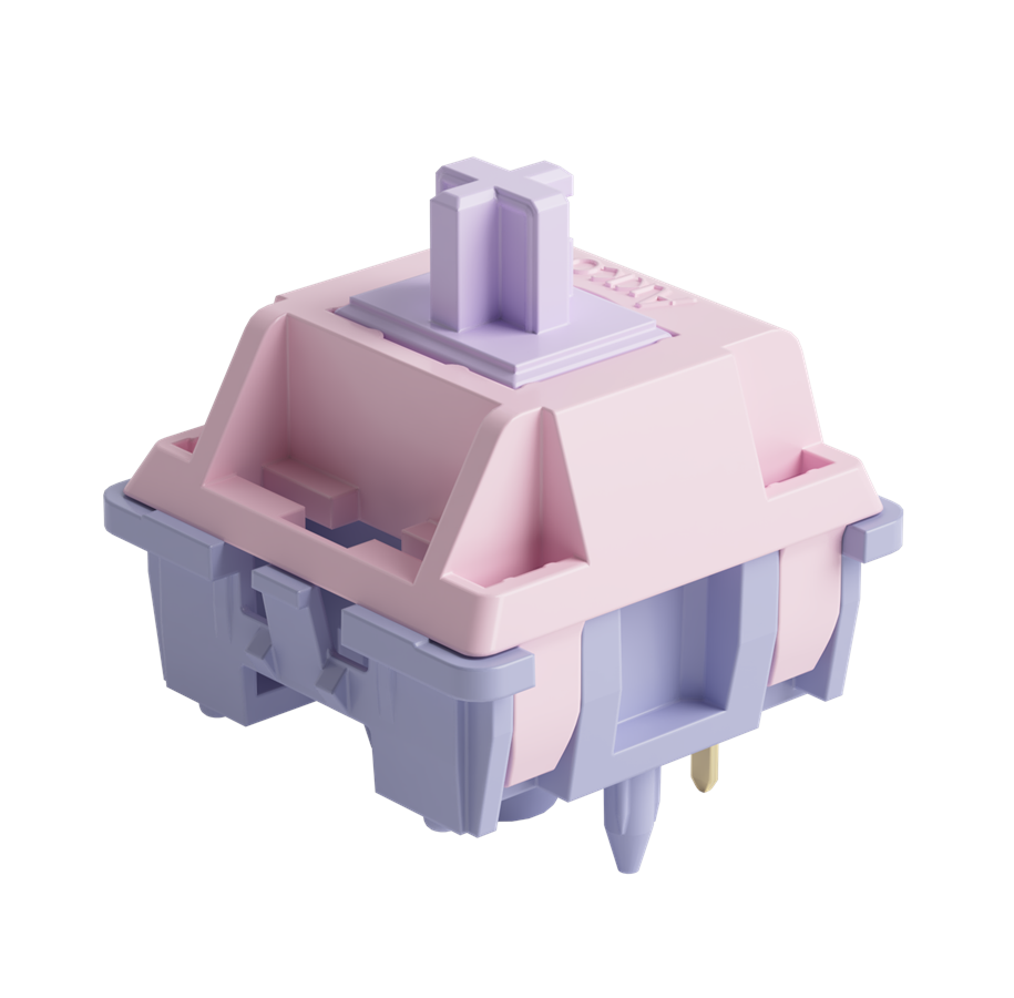 Klawiatura - Akkogear Switch Pack Akko Fairy (Silent) - Linear switch - Pack with switches - Przełączniki - 6925758626378