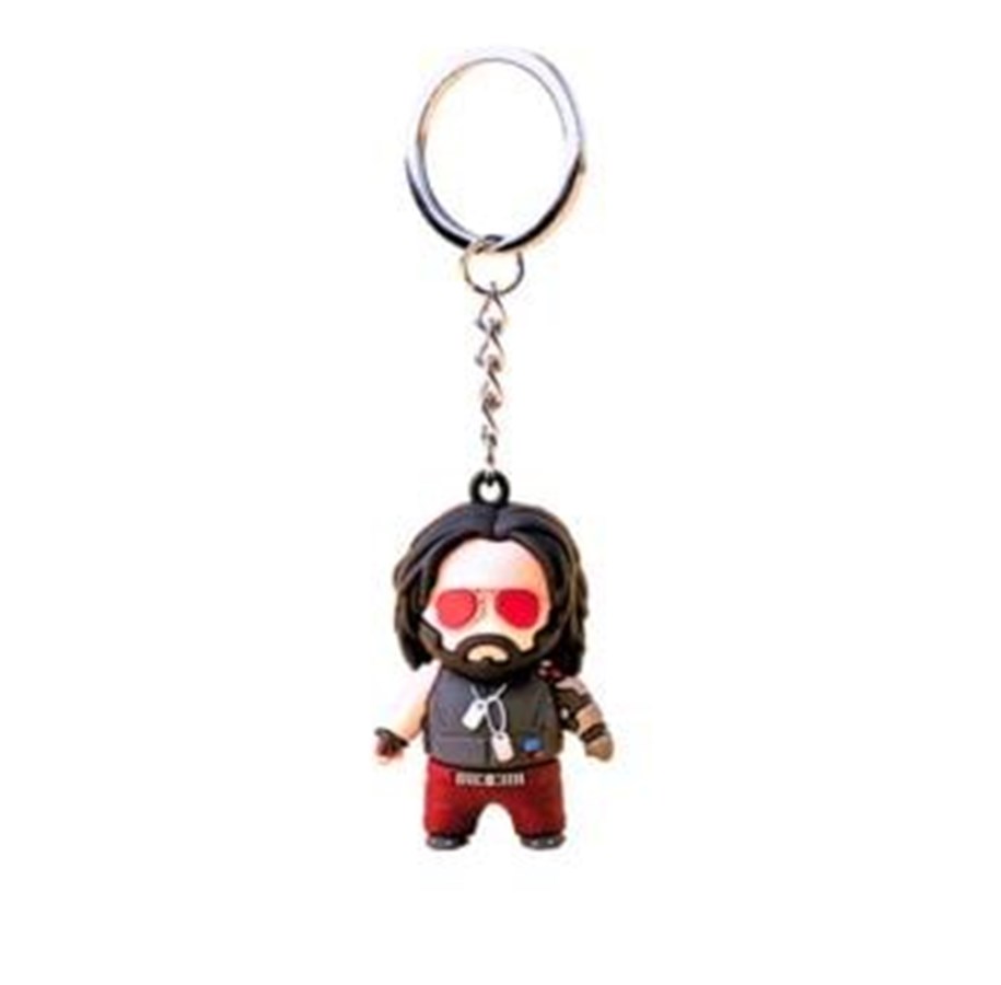 Drobiazgi - Good Loot - Cyberpunk 2077 Johny Silverhand 3D Keychain - Brelok do kluczy - 5908305246411
