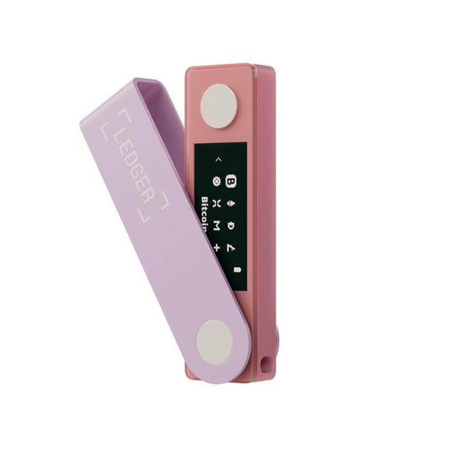 Telefon - Inne akcesoria - Ledger Nano X Crypto Hardware Wallet - Pastel Pink - LEDGERNANOXPP