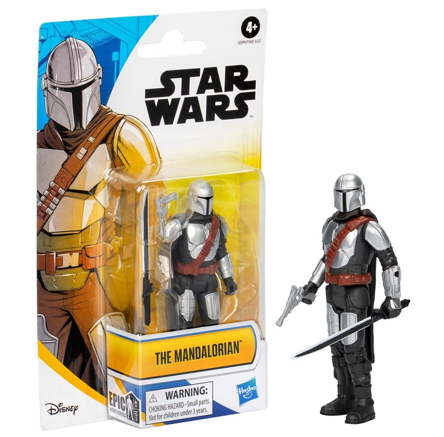 Figurki - Star Wars The Mandalorian Epic Hero Series 10 cm Action Figure - G00995X6