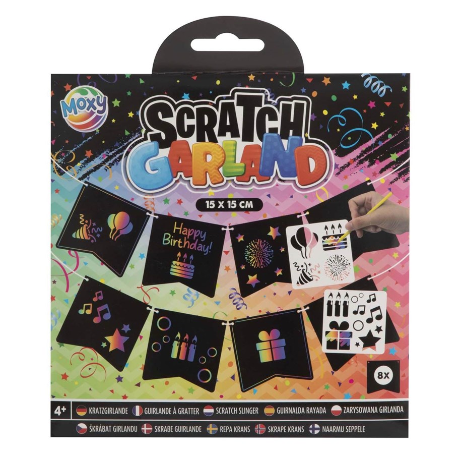 Kreatywne gry - Creative Craft Group - Scratch Flag Line Making - 220025