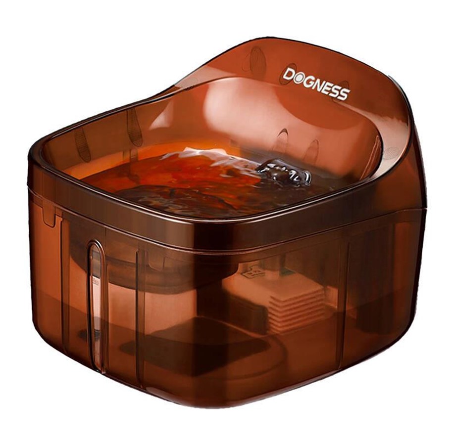 Koty - Dogness Water Fountain for pets D01 2l (brown) - D01 Brown