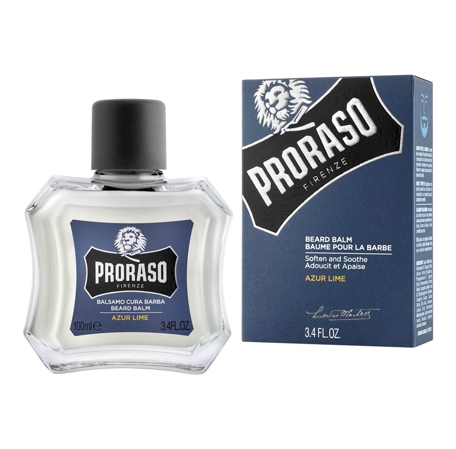 Pielegnacja twarzy - PRORASO Beard balm Azur Lime 100 ml - 400371