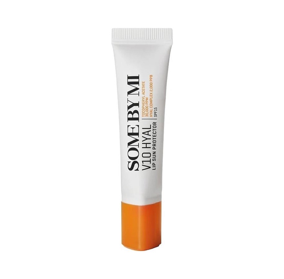 Pielęgnacja twarzy - SOME BY MI - V10 Hyal Lip Sun Protector SPF15 7 ml - Rosy - 8809647392873