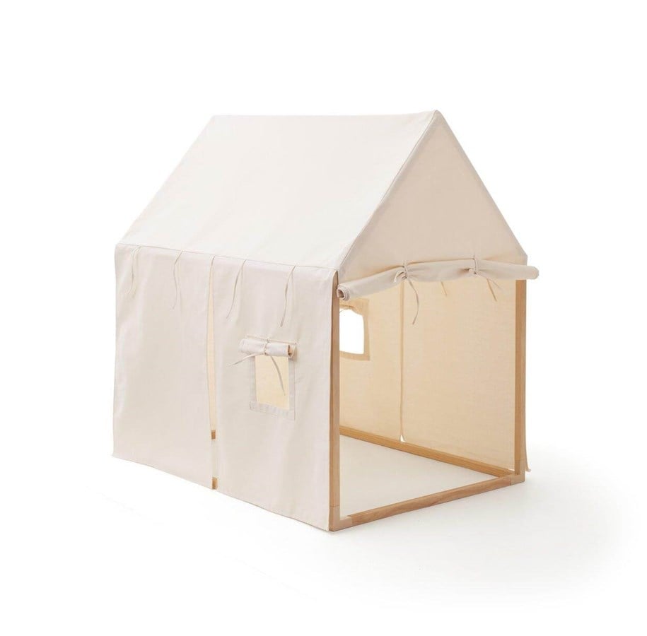 Zabawki na zewnatrz - Kids Concept Play House Tent -  White - 1000473