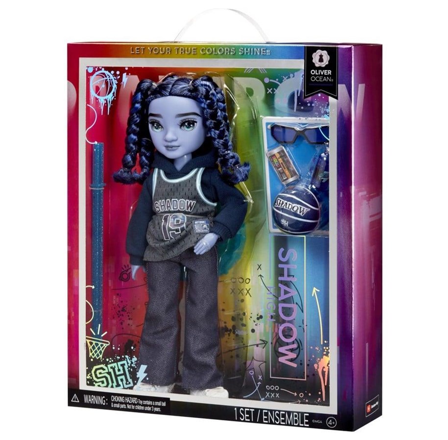 Lalki i akcesoria - Rainbow High Shadow High F23 Fashion Doll - Oliver Ocean - 0035051592822