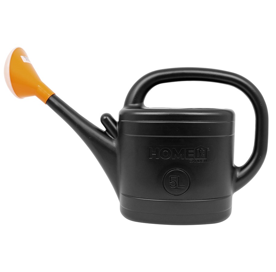 Podlewanie ogrodu - Home>it water jug ​​with shower head 5 liters black - 91398