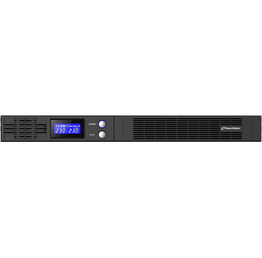 UPS - BlueWalker 10120702 - PowerWalker VI R1U - 750VA/450W - Line Interactive UPS - 10120702