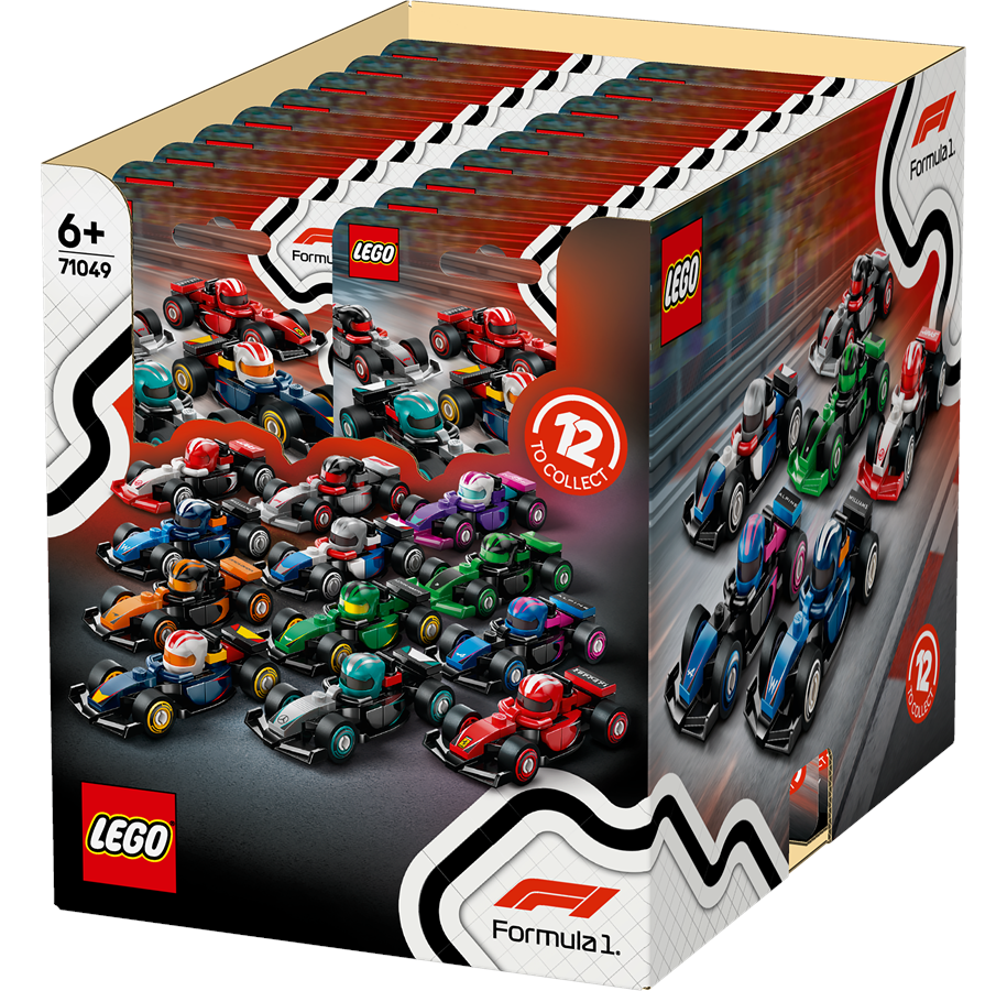 LEGO®  - LEGO Minifigures 71049 Kolekcjonerskie bolidy F1® - 71049