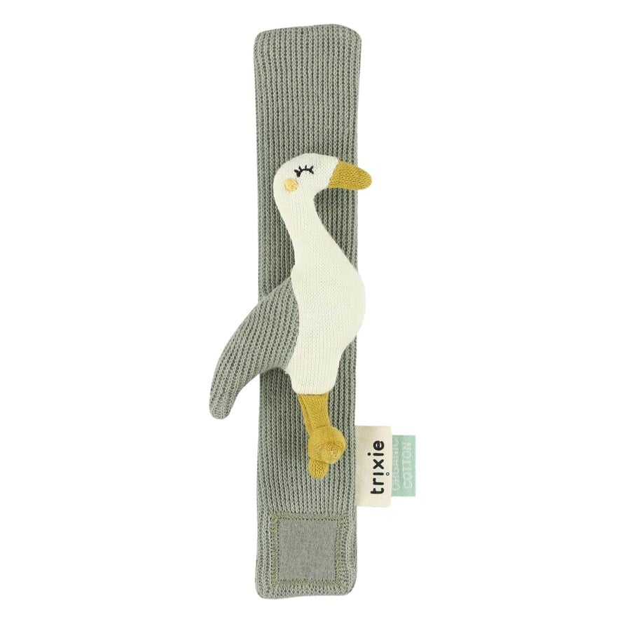 Zabawki dla niemowlat - Trixie Baby Bracelet Rattle - Heron - 22-683