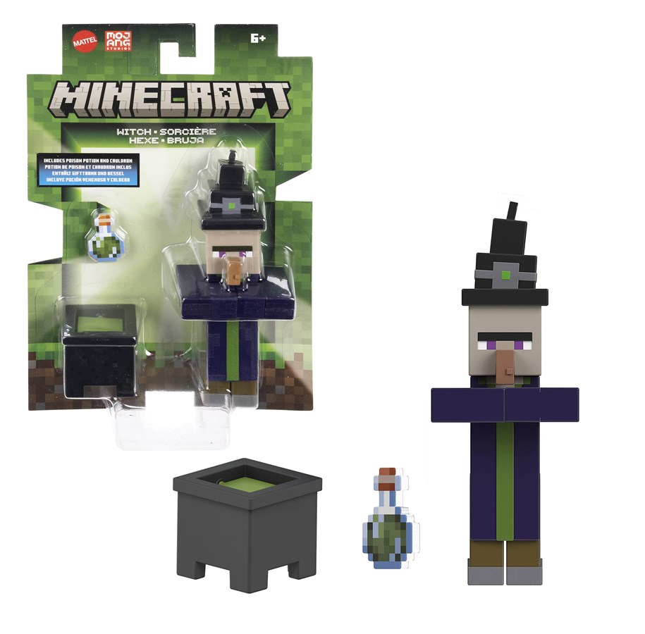Drobiazgi - Minecraft - Witch - 8 cm - Figurka - JCN32