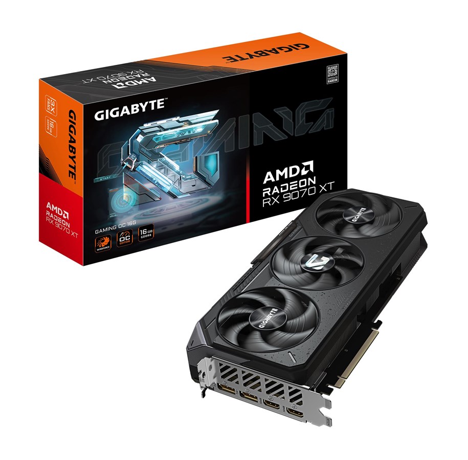 Karta graficzna - GIGABYTE Radeon RX 9070 XT GAMING OC - 16GB GDDR6 RAM - Karta graficzna - SI-GV-R9070XTGAMING OC-16GD