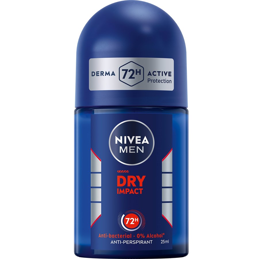 Perfumy i zapachy - Nivea Mini Dry Male Roll-on 25ml - 4005808298396