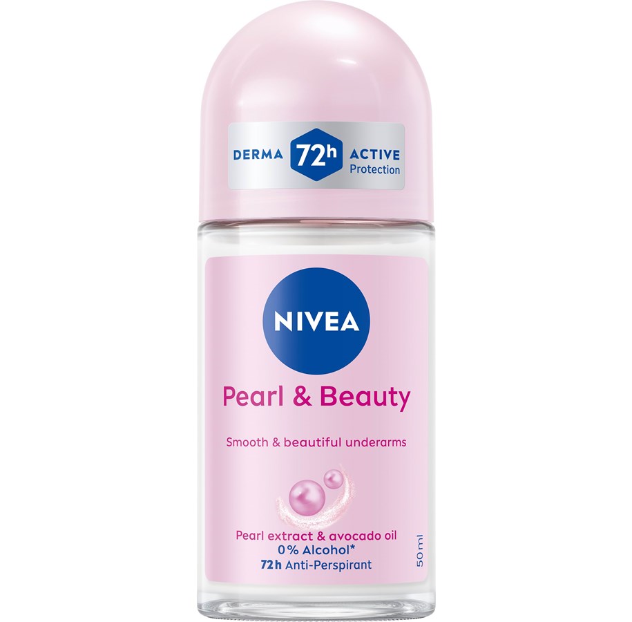 Perfumy i zapachy - Nivea Pearl & Beauty Female Roll-on 50ml - 42449140