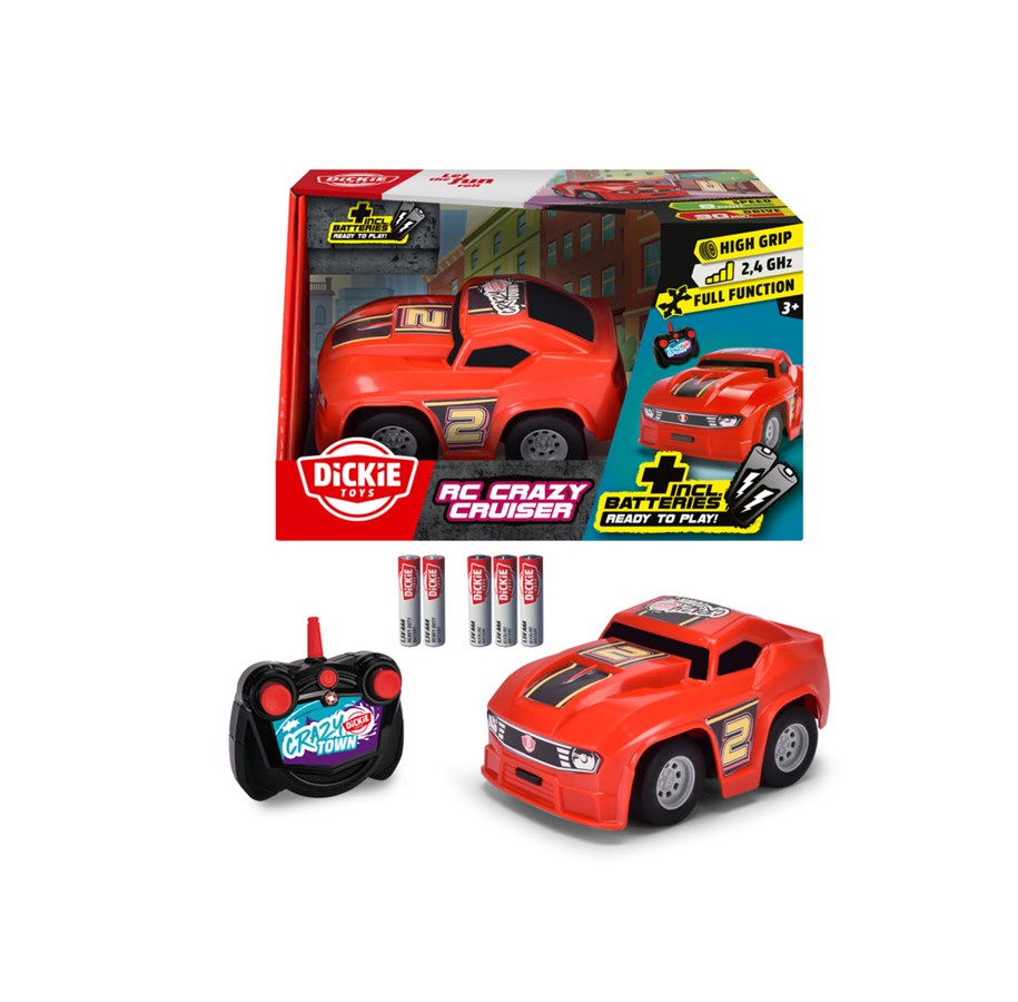 Samochody i pojazdy - Dickie RC Crazy Cruiser RTR - 201102002