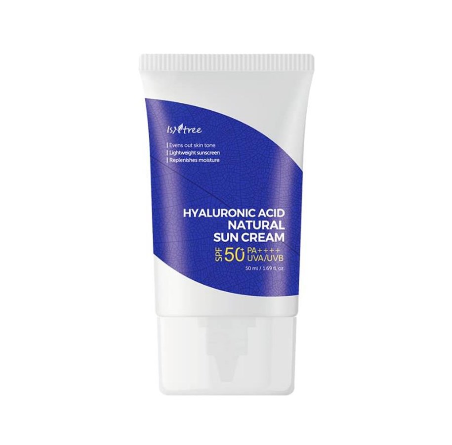 Pielegnacja ciala - ISNTREE Hyaluronic Acid Natural Sun Cream SPF50+ PA++++ - 8809782554464
