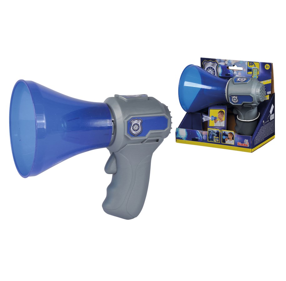 Lalki i akcesoria - Simba Police Megaphone - 108101004INT