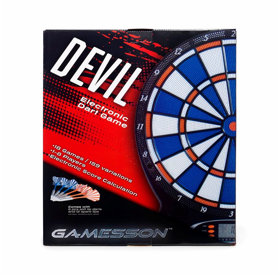 Pilka nozna i gry z pilka - Bex Sport Catdart electronic dartboard Devil II - 111-3005